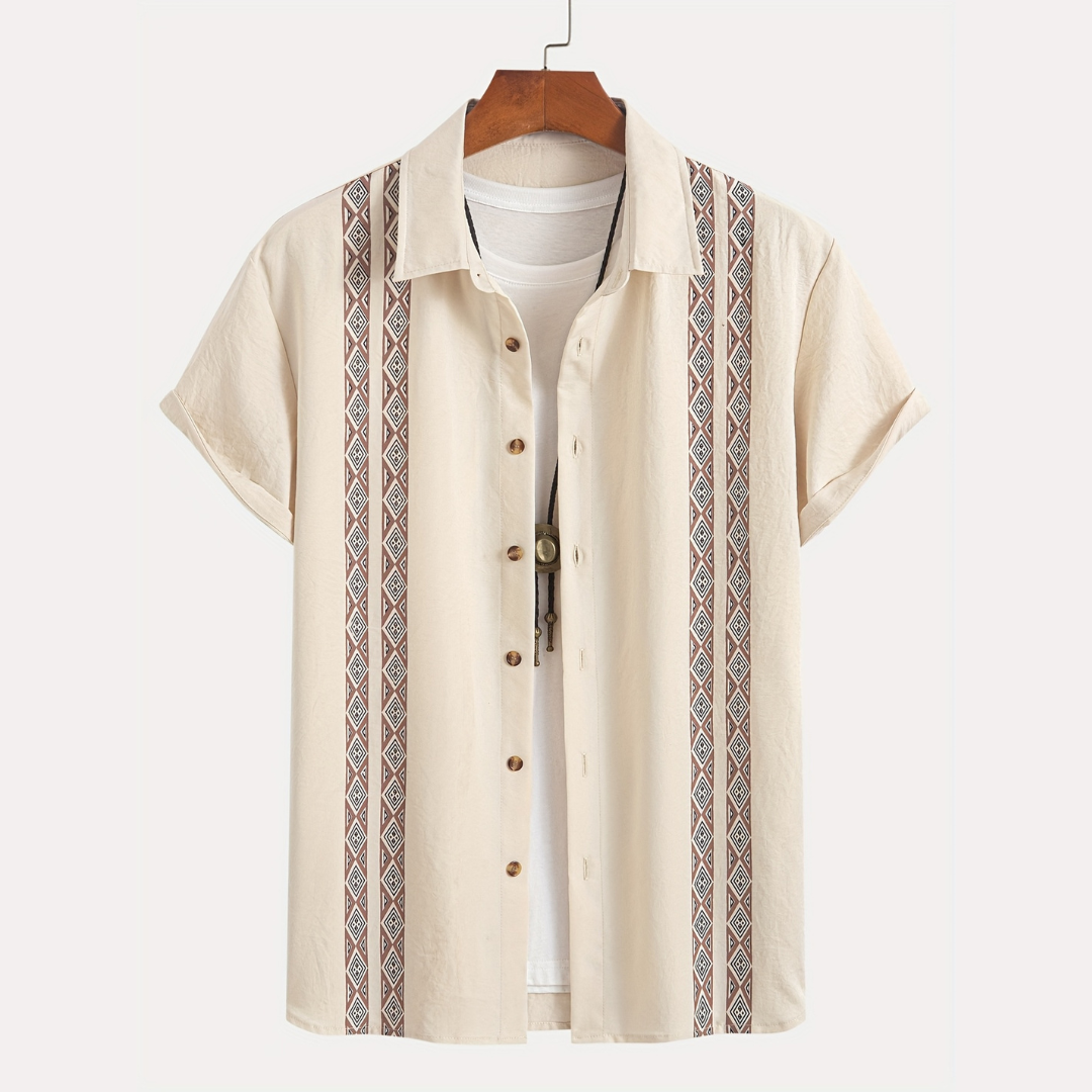 ELIANE | Chic Bohemian Cream Shirt