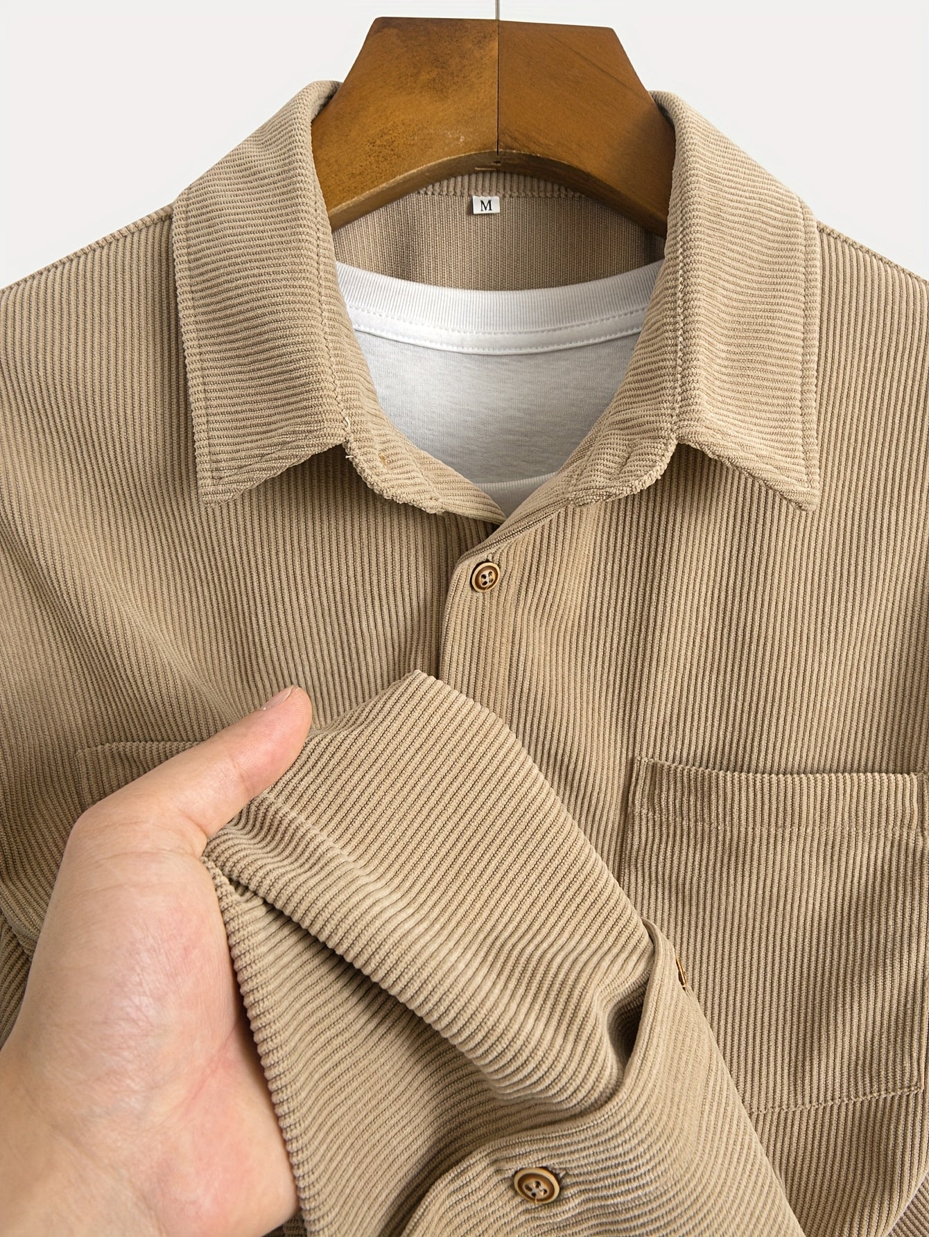 Milo | Chic Sand Textured Shirt