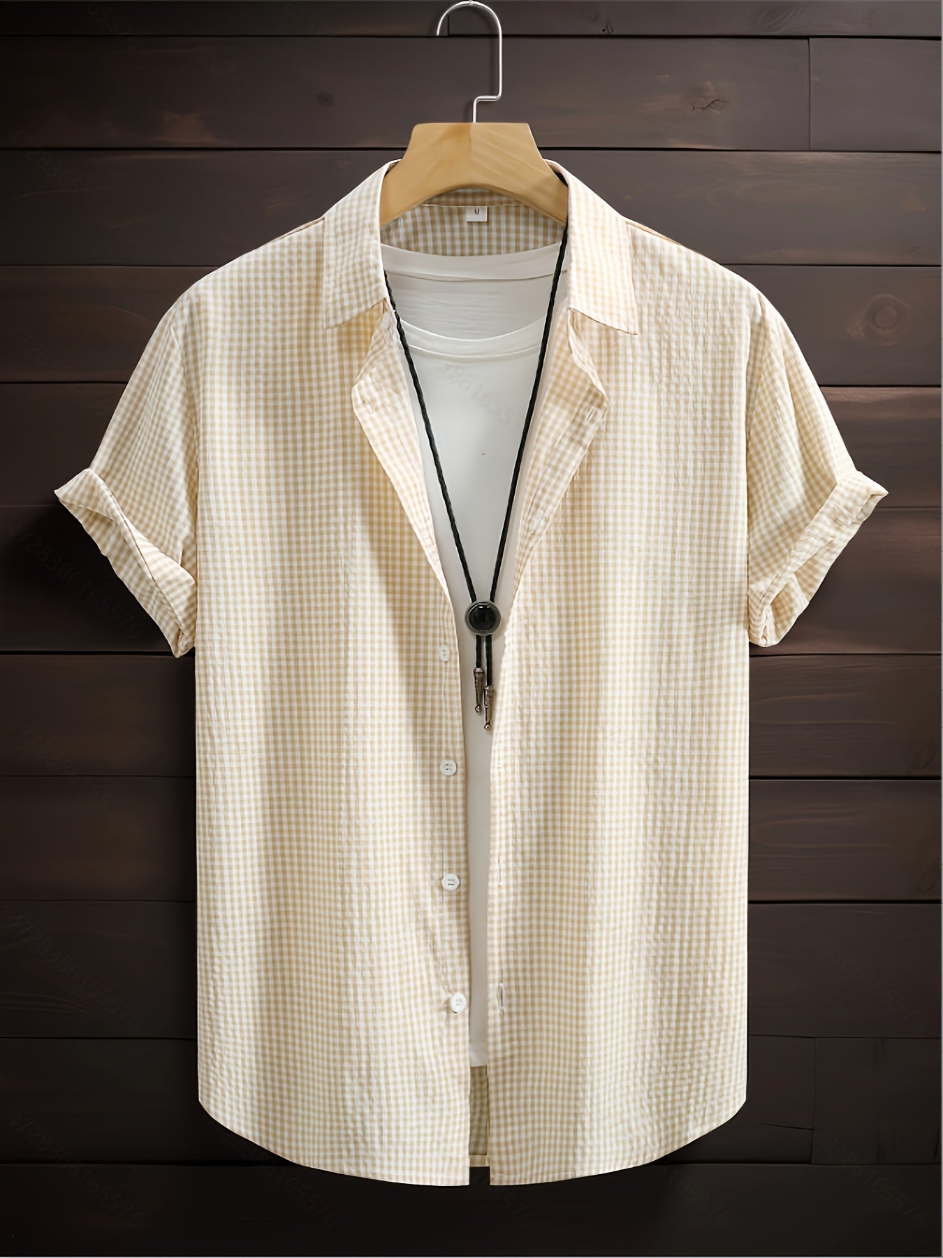 Milo | Effortless Checkered Summer Shirt